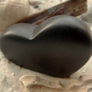 Herz Ich liebe Dich Stein mit Gravur Basalt - mit Wunschgravur auf der Rückseite - tolle Liebeserklärung Bild 5