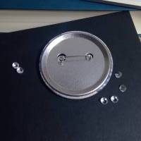 Ein wunderschöner bookish Button / Badge / Anstecker 58mm Durchmesser Romance Bild 3