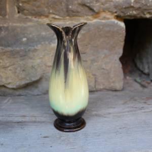 BAY Vase 537 / 17 Laufglasur Keramik Goldrand 30er 40er Jahre Germany Art Deco Bild 1