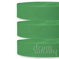 3 m / 10 m Gurtband BASIC 20 | 25 | 30 mm breit grasgrün (646) Bild 1