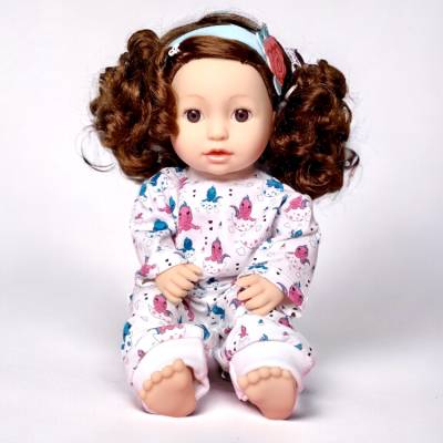 Süßer Puppenschlafanzug für 43cm Puppe – Perfekt zum Träumen und Kuscheln