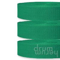 3 m / 10 m Gurtband BASIC 20 | 25 | 30 mm breit kleegrün (630) Bild 1