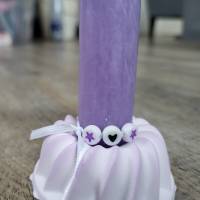Gugelhupf*Kerze*Herzchen*Geschenkset*Lavendel Bild 3