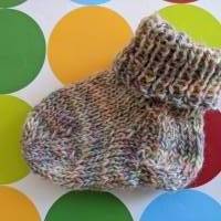 Baby Söckchen - Neugeborenen Socken in zarten Pastellfarben Bild 3