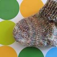 Baby Söckchen - Neugeborenen Socken in zarten Pastellfarben Bild 4