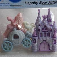 Dress it up Knöpfe - Buttons  Prinzessin  (1 Pck.)  Happily Ever After Bild 1