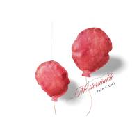 Herzballon Dekoballons rot personalisierbar handgemacht Bild 3