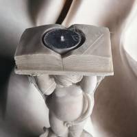 Latexform Teelichthalter Engel mit Buch - Mold Gießform - NL002401 Bild 6