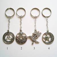 Schlüsselanhänger mit einem Anhänger keltische Knoten 12 Anhänger zur Auswahl Bild 2