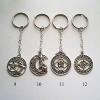 Schlüsselanhänger mit einem Anhänger keltische Knoten 12 Anhänger zur Auswahl Bild 4