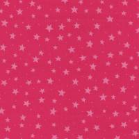 Westfalenstoffe Junge Linie pink rosa Sterne Baumwolle Webware Druckstoff Bild 1