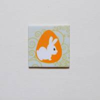 Handmade Legespiel Frohe Ostern Osterhasen und Ostereier mit 24 Paare 48 Karten in einer schönen Schachtel Bild 6