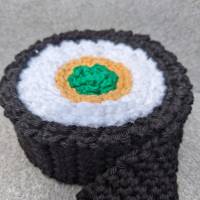 Gehäkeltes Schneckenband "Sushi II" für kleine Hände Bild 1