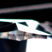 Geschenke-Set | lupenreiner natürlicher Diamant 0.18ct 3,60 - 3,70mm | Feines Weiss | inkl. GIA Zertifikat & Lasergravur Bild 4