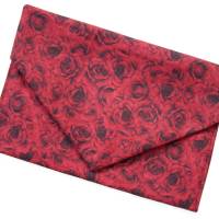 Geschenkverpackung *Rote Rosen* Baumwolle nachhaltig Bild 1