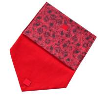 Geschenkverpackung *Rote Rosen* Baumwolle nachhaltig Bild 2