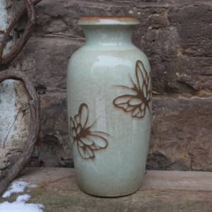 Scheurich Bodenvase Vase 291-38 WGP Libellen Dekor Keramik 60er 70er Jahre Bild 1