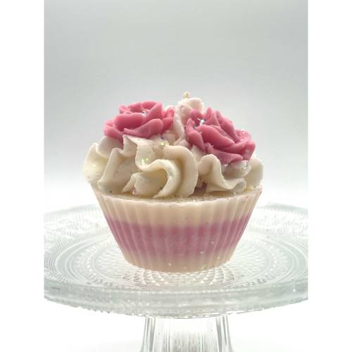 Duftkerze - Precious Rose Cupcake - Duft nach Rosen