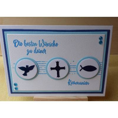 Glückwunschkarte zur Kommunion