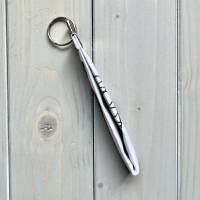Schlüsselband Schlüsselanhänger Schlüsselring Schlüsselbändchen Schlüsselbund kurz "Elegance" Bild 3