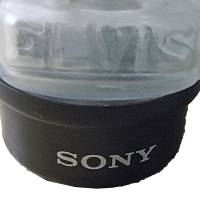 Rarität - beleuchteter Elvis Glas Kopf von Sony - Ladendeko Bild 5