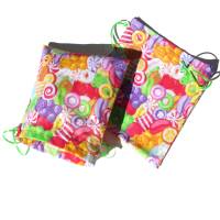 Geschenkverpackung Geschenkbeutel *Bonbons* Baumwolle mit Tunnelzug Bild 4