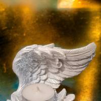Latexform Teelichthalter Flügel No.8 - Mold Gießform - NL001224 Bild 7