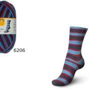 63,00 € /1 kg  Schachenmayr/Regia ’Cruise Color’ 6-fädig/6-fach Sockenwolle/Wolle in 8 abwechslungsreichen Farbvarianten Bild 8