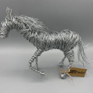 Pferd aus Draht - Skulptur - Bild 1