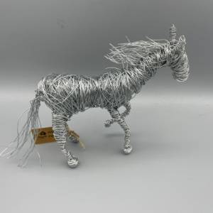 Pferd aus Draht - Skulptur - Bild 2