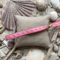 „Beach Vibes“ clean - Maritime gewebte Armbänder in sommerlichen Farben mit Schriftzug Bild 6