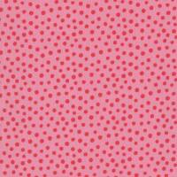 Westfalenstoffe Junge Linie rosa rote große Punkte 100% Baumwolle Webware Druckstoff Bild 1
