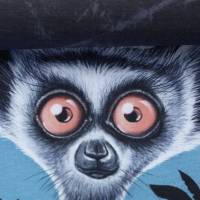 ♕ Panel Thorsten Berger Jersey Lemur toujours lila und blau Katta 85 x 160 cm ♕ Bild 8