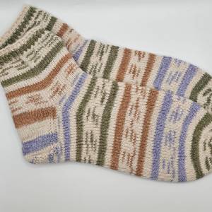 handgestrickte Socken, Größe 37/38 Bamboo Socken,  für Wollallergiker Bild 3