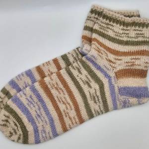 handgestrickte Socken, Größe 37/38 Bamboo Socken,  für Wollallergiker Bild 5