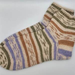 handgestrickte Socken, Größe 37/38 Bamboo Socken,  für Wollallergiker Bild 6