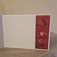 Geburtstagskarte / Schokolade / Nüsse / Schokoladen Geburtstag Karte / Geschenk / Geburtstagsgeschenk / Schokolade Motiv Bild 8