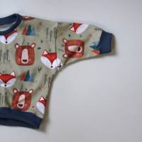 FUCHS und BÄR Langarmshirt aus Biojersey Oversize Größe 56 - 80 für Baby und Kind von zimtblüte Bild 3