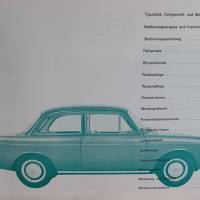 Betriebsanleitung  Volkswagen 1500 N - August 1963 Bild 2