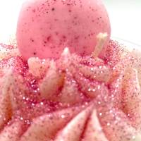 Pink Macaron Cupcake - Duftkerze - Duft nach Zuckerwatte Bild 5