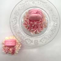 Pink Macaron Cupcake - Duftkerze - Duft nach Zuckerwatte Bild 6