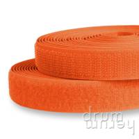 Klettband 20 mm breit Haken- und Flauschseite | orange (210) Bild 1