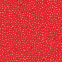 Westfalenstoffe Junge Linie rot gelb blaue Punkte 100% Baumwolle Webware Druckstoff Bild 1