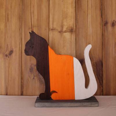 Katze, Holzkatze,