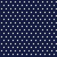 Westfalenstoffe Capri blau weiße Sterne 25cm x 25cm 100% Baumwolle Webware Webstoff Bild 1
