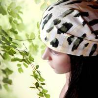 Kopftuch Bandana aus Viskose, leichtes Sommer Haarband für Damen und Mädchen Bild 5