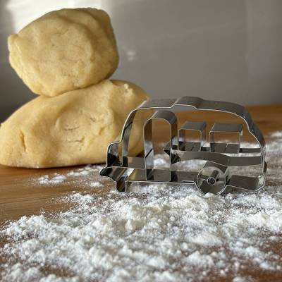 Keks Ausstecher Wohnwagen | Ausstechform | Camping | Camper | Backform | Backen  | Kekse | Keksform | Keksausstecher