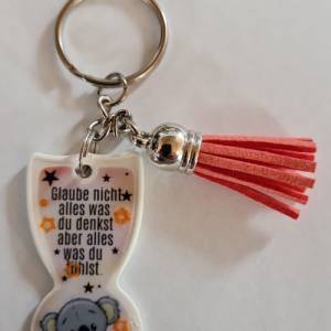 Einkaufswagenlöser Einkaufswagen Chip Taschenanhänger Schlüsselanhänger UV Resin - personalisierbar Bild 9