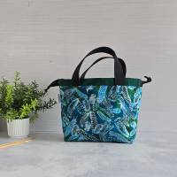 Projekttasche | Knitting Bag | Field Bag | Wollaufbewahrung | Tasche für Strickzeug | Projektbeutel | Bobbeltasche | Str Bild 2