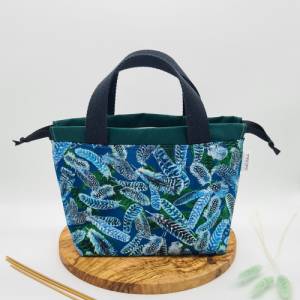 Projekttasche | Knitting Bag | Field Bag | Wollaufbewahrung | Tasche für Strickzeug | Projektbeutel | Bobbeltasche | Str Bild 3